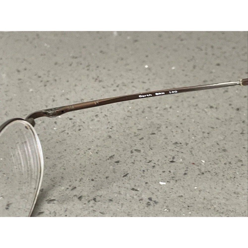 WRANGLER EYEGLASSES FRAMES ONLY Style GARTH BRN brown 50-20-140 full rim oval